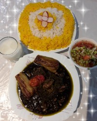 قورمـہ سـبزے گیـلانے