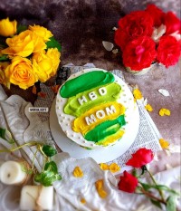 کیک شیفون نارگیلی