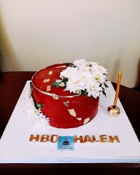 کیک بهاری قرمز آتشین