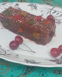 کیک یخچالی (ورق بزن)