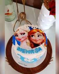 کیک السا و آنا