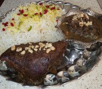 مرغ ترش مازندرانی