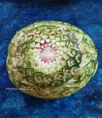 حکاکی هندوانه
