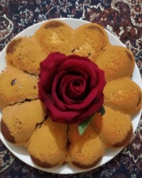 کیک دورنگ آبجوشی من.. بدون فر..در قابلمه دست ساز واقعاعالی شده..