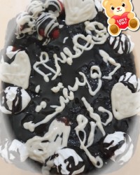 کیک خیس دبل چاکلت مخصوص آقای خونه...