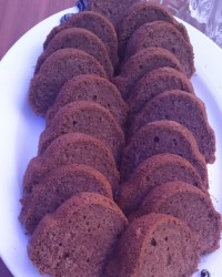 کیک پنبه ای شکلاتی