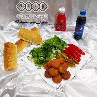 فلافل خوشمزه شقایق پز لایک یادت نره ماچ ب کلت