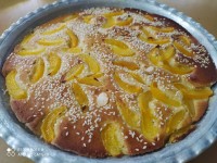 کیک زرد آلو