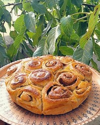 نان رول دارچینی یاسی پز ????