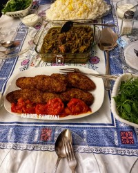 خورشت کنگر وکتلت