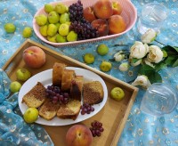 کیک عصرانه... ❤ شربت طارونه