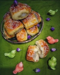 شیرینی گل محمدی (دانمارکی)