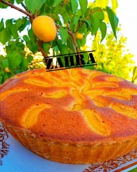 کیک پای زردآلو