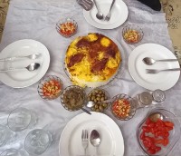 سفره ساده ما ته انداز