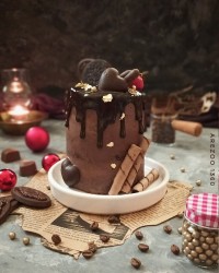 کیک شیفون قهوه