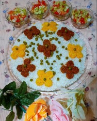 نخود فرنگی پلو