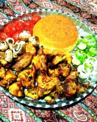 جوجه کباب ومخلفات جاتون سبز عزیزان