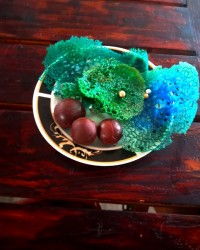 توری خوراکی و گوی شکلاتی