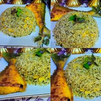 باقلا پلو با ماهی