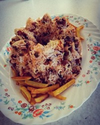 لوبیا پلو خوشمزه من ☺️☺️☺️???