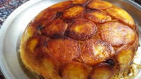 ماکارانی با ته دیگ سیب زمینی