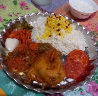 چلو مرغ مجلسی