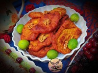 اَردَک (نون روغنی)ققنوس بر گرفته از آردگندم خونگی بافتش منو کشته
