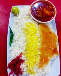 خورشت گوشت وآلو