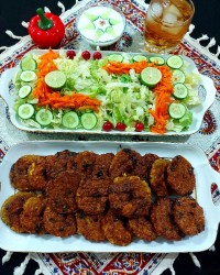 کوکوی مرغ و پیازچه
