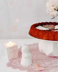 کیک رِوانی گردویی