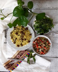 کلم پلو شیرازی اصیل