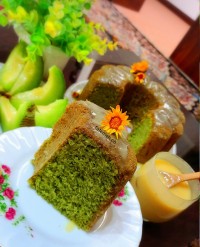 کیک اسفناج و گردو