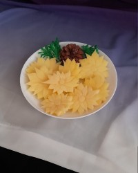 گل آفتاب گردان با سیب زمینی