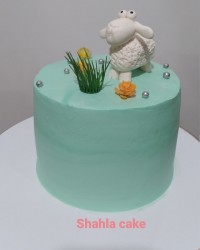 کیک خامه ای دلبرم تاپر دست ساز..به مناسبت عید قربان..