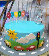 کیک تولد پسرانه