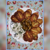 کتلت مرغ وسویا