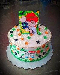 کیک پسرونه بن تن