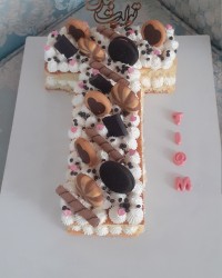 کیک تولد دوست گلم تیام عزیزم