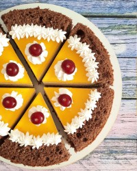 چیزکیک فندقی