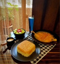 خورشت آلو با مرغ