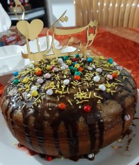 کیک گردو و کشمش