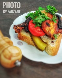 ساندویچ ران بریان