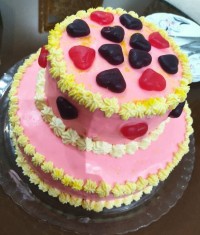 کیک دوطبقه برای مناسبت عید غدیر