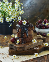کیک شکلاتی ساده