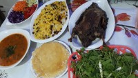 اردک شکم پر ناهار تولد