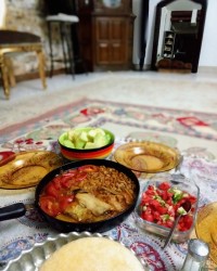 مسما بادمجان با گوشت