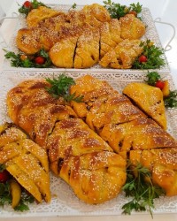 اشتردول گوشت و قارچ