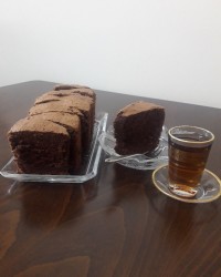 کیک دبل چاکلت نرم