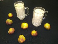 نوشیدنی شیر وانجیر خشک