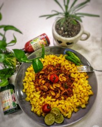 خوراک گوشت و قارچ